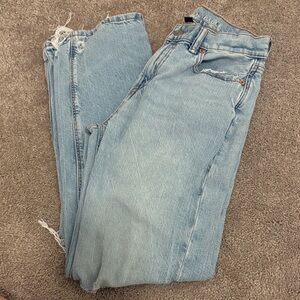 American Eagle Outfitters Light Blue Boyfriend Jeans